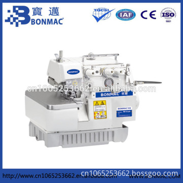 BONMAC 737BK 3 Thread Overlock Industrial Sewing Machine with Back Latching Seaming